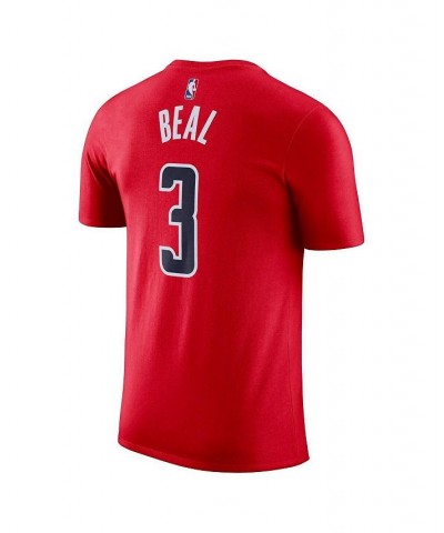 Men's Bradley Beal Red Washington Wizards Icon 2022/23 Name and Number T-shirt $20.87 T-Shirts