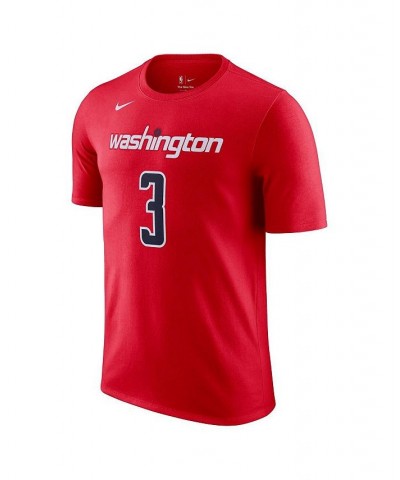 Men's Bradley Beal Red Washington Wizards Icon 2022/23 Name and Number T-shirt $20.87 T-Shirts