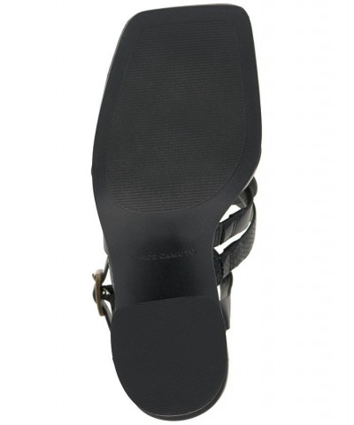 Isaminda Woven Fisherman City Sandals Black $56.99 Shoes