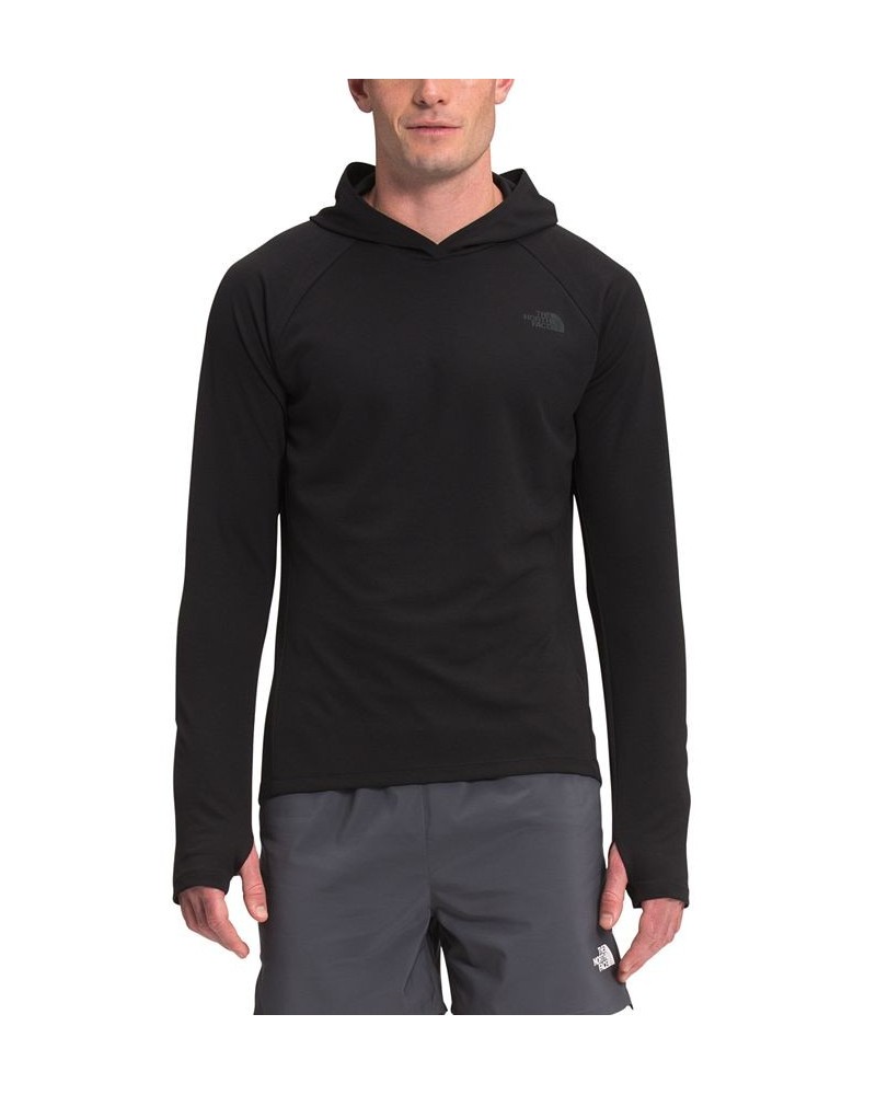 Men's Wander Sun Performance Hoodie Black $35.75 Sweatshirt