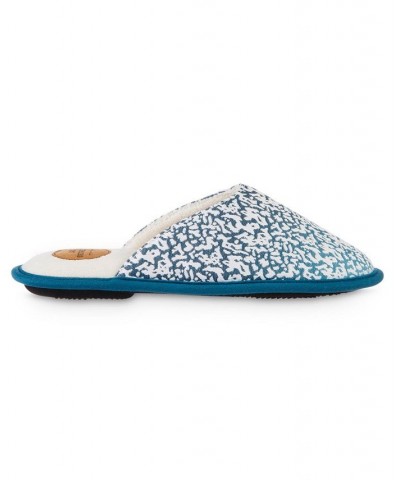 Women's Spectra Waterless Dye Slide Slipper Aqua Sea $25.92 Shoes