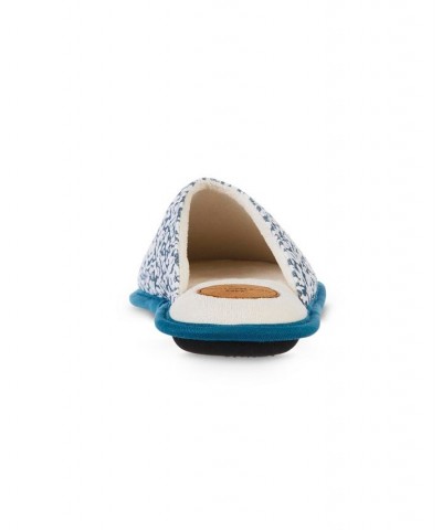 Women's Spectra Waterless Dye Slide Slipper Aqua Sea $25.92 Shoes