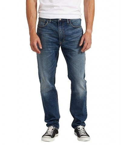 Men's Risto Athletic Fit Skinny Leg Jeans Blue $45.60 Jeans