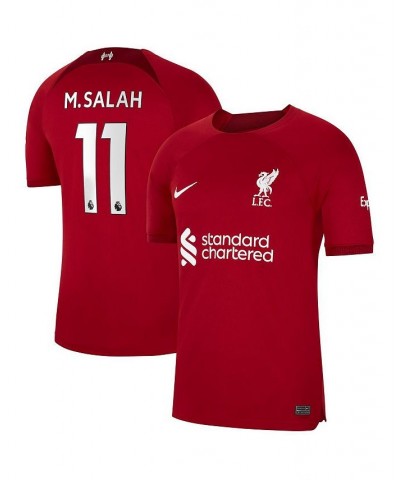 Men's Mohamed Salah Red Liverpool 2022/23 Home Replica Player Jersey $43.40 Jersey