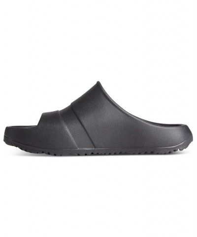 Women's Float Slide Rubber Sandals Black $19.72 Shoes