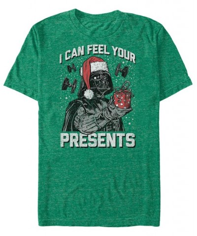 Men's Star Wars Present Danger Short Sleeve T-shirt Green $15.40 T-Shirts