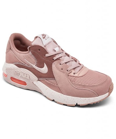 Women's Air Max Excee Casual Sneakers Red $49.00 Shoes