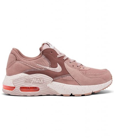 Women's Air Max Excee Casual Sneakers Red $49.00 Shoes