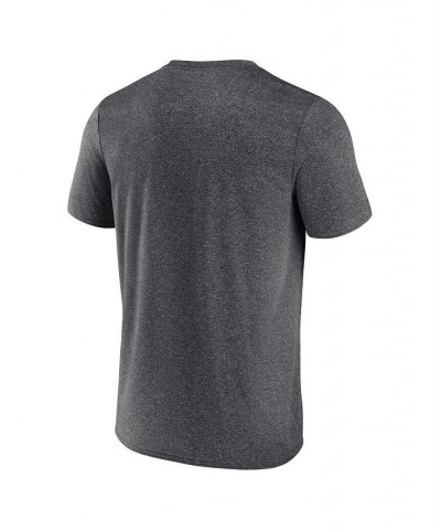 Men's Branded Heathered Charcoal Miami Marlins Durable Goods Synthetic T-shirt $24.74 T-Shirts