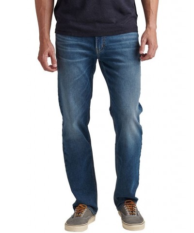 Men's The Authentic Relaxed Fit Denim Jeans Blue $30.34 Jeans