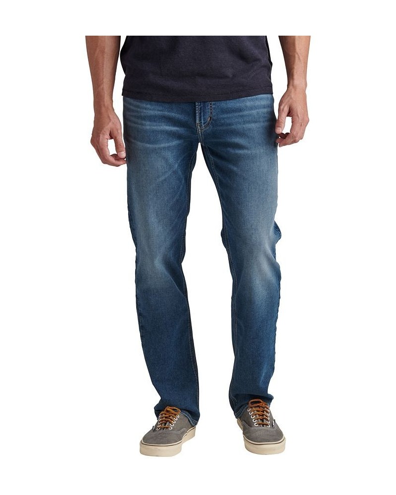 Men's The Authentic Relaxed Fit Denim Jeans Blue $30.34 Jeans