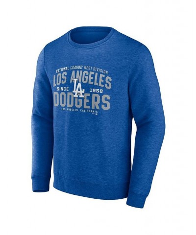 Men's Branded Heathered Royal Los Angeles Dodgers Classic Move Pullover Sweatshirt $28.00 Sweatshirt