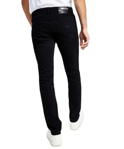 Men's 5 Pocket Skinny Denim Jeans Black $36.00 Jeans