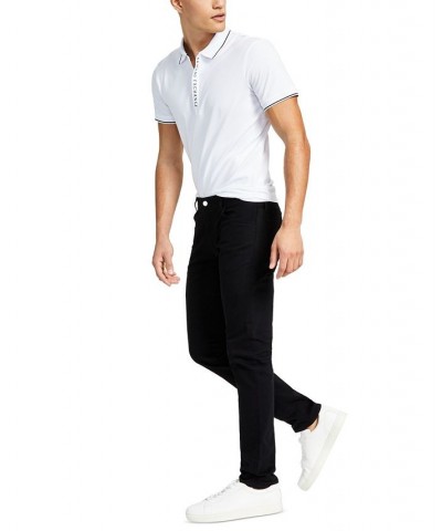 Men's 5 Pocket Skinny Denim Jeans Black $36.00 Jeans