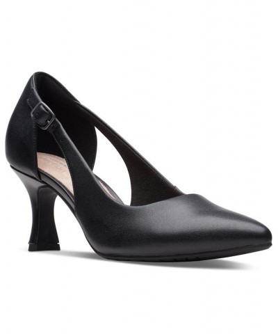 Women's Kataleyna Rae Side-Cutout Comfort Pumps Black $32.70 Shoes