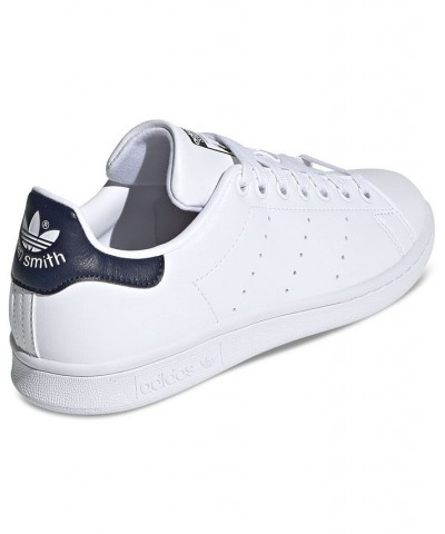 Women's Originals Stan Smith Primegreen Casual Sneakers Footwear White, Navy $45.00 Shoes