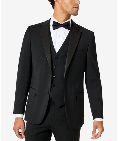 Men's Modern-Fit Flex Stretch Tuxedo Black $74.00 Suits