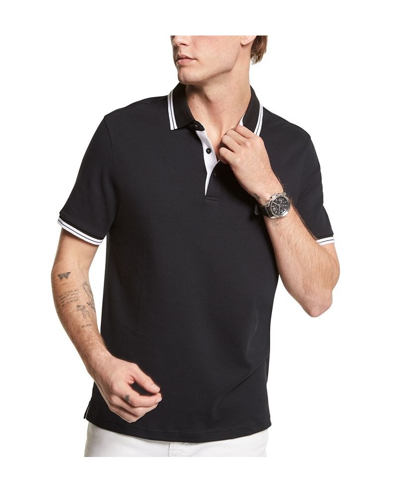 Men's Greenwich Polo Shirt Black $49.75 Polo Shirts