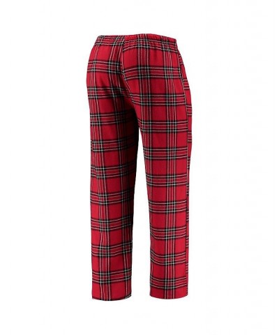 Men's Red, Black Ottawa Senators Takeaway Plaid Flannel Pants $14.96 Pajama