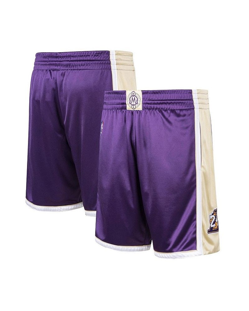 Men's Kobe Bryant Purple Los Angeles Lakers Hall of Fame Class of 2020 Authentic Hardwood Classics Shorts $72.00 Shorts