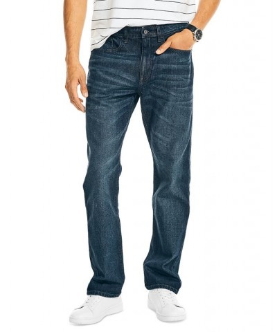 Men's Vintage Straight-Fit Stretch Denim 5-Pocket Jeans North Sea Canal $30.80 Jeans