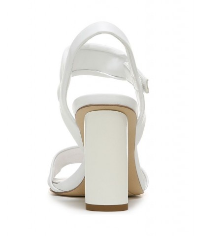 Osmina Ankle Strap Sandals White $44.95 Shoes