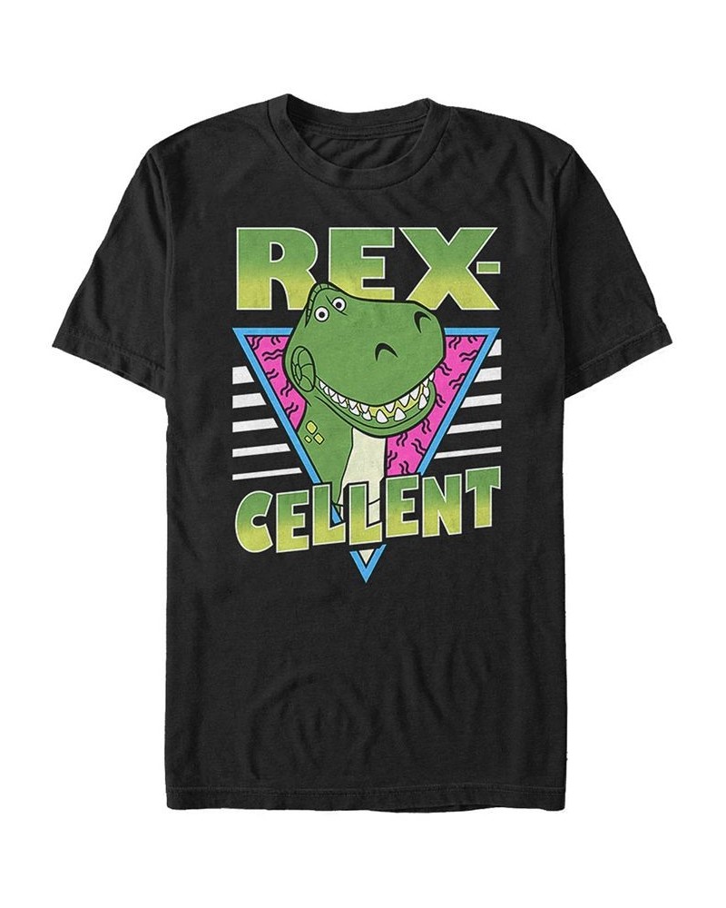 Disney Pixar Men's Toy Story Retro Rex-Cellet, Short Sleeve T-Shirt Black $16.45 T-Shirts