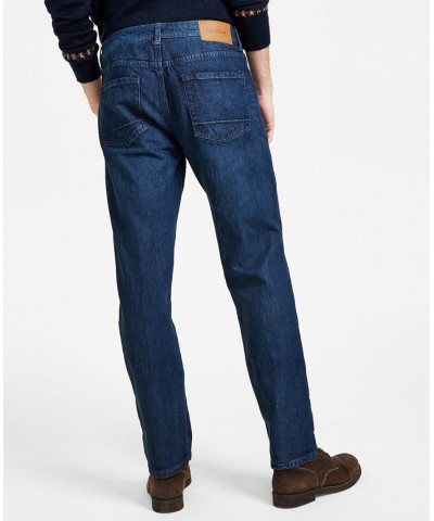 Men's Vintage Straight-Fit Stretch Denim 5-Pocket Jeans North Sea Canal $30.80 Jeans