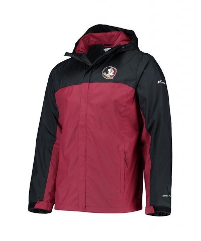 Men's Black, Garnet Florida State Seminoles Glennaker Storm Full-Zip Jacket $26.04 Jackets