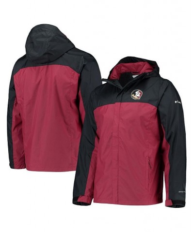 Men's Black, Garnet Florida State Seminoles Glennaker Storm Full-Zip Jacket $26.04 Jackets