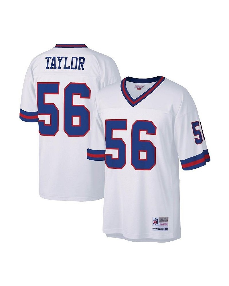 Men's Lawrence Taylor White New York Giants Legacy Replica Jersey $74.80 Jersey