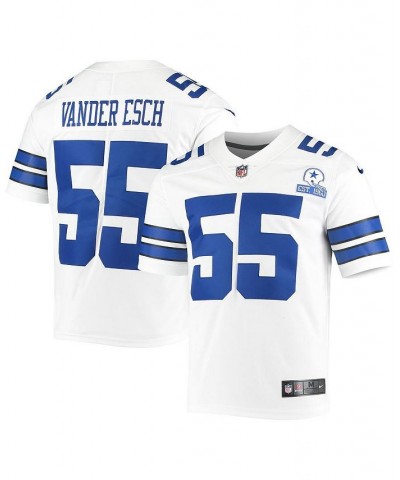 Men's Leighton Vander Esch White Dallas Cowboys 60Th Anniversary Limited Jersey $72.00 Jersey