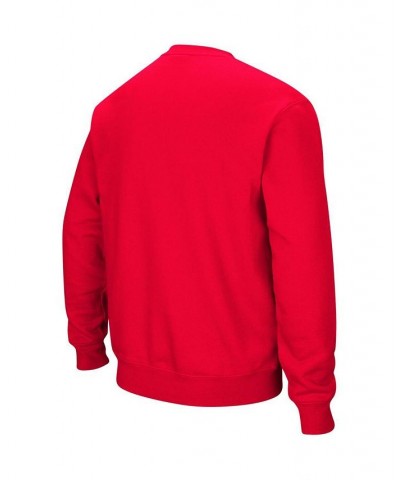 Men's Red Cornell Big Red Arch and Logo Crew Neck Sweatshirt $25.80 Sweatshirt