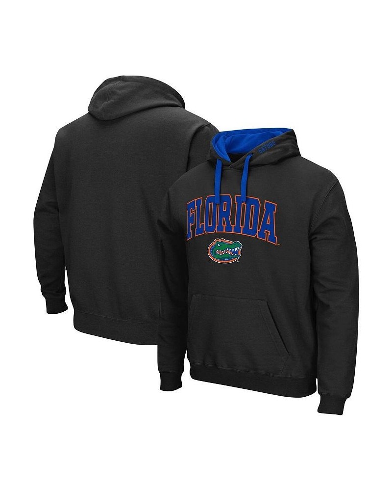 Men's Black Florida Gators Big and Tall Arch & Logo 2.0 Pullover Hoodie $37.79 Sweatshirt