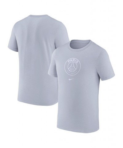 Men's Light Blue Paris Saint-Germain Team Crest T-shirt $23.19 T-Shirts