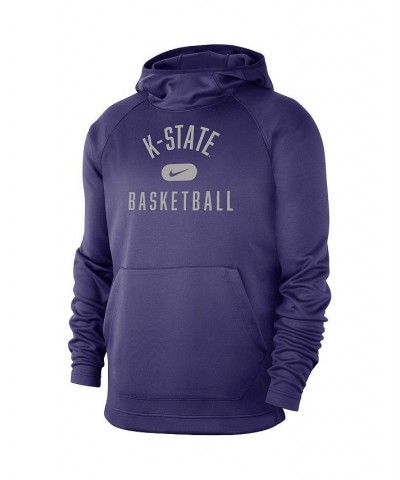 Men's Purple Kansas State Wildcats Spotlight Raglan Pullover Hoodie $27.28 Sweatshirt