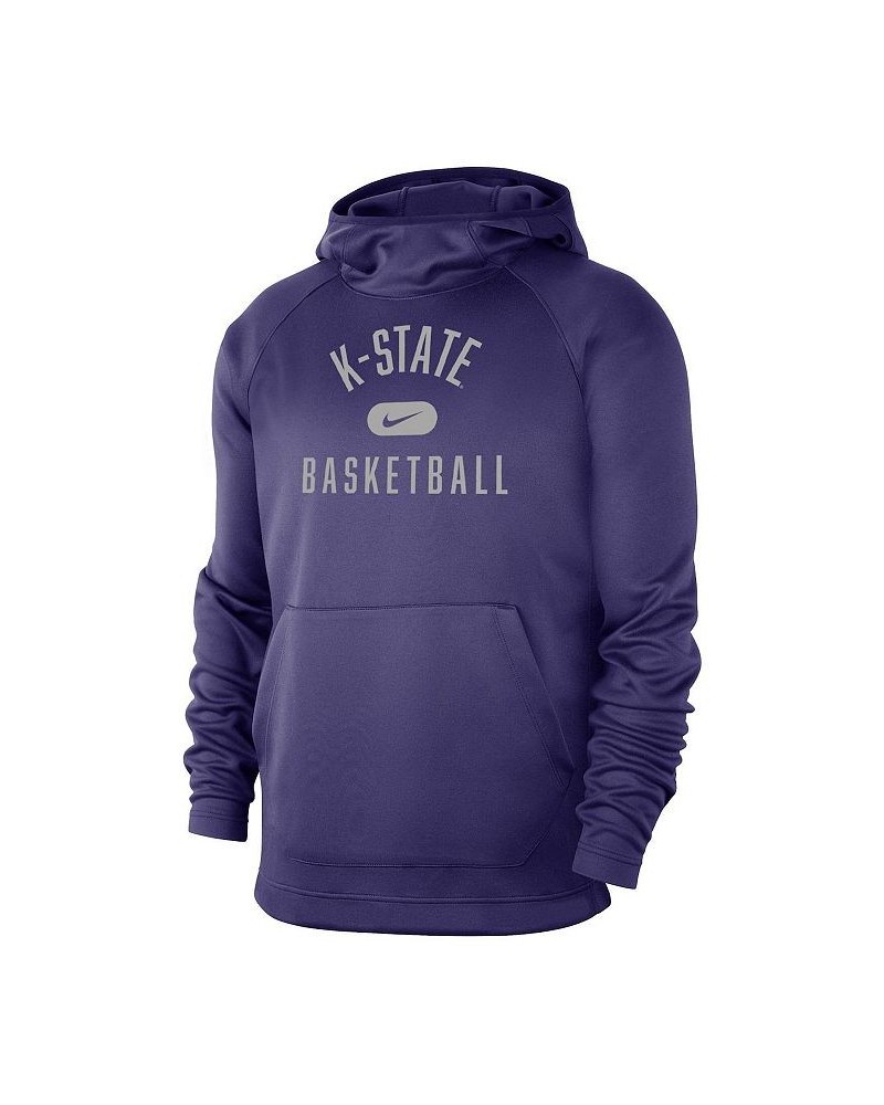 Men's Purple Kansas State Wildcats Spotlight Raglan Pullover Hoodie $27.28 Sweatshirt