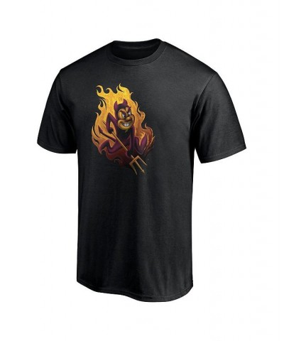 Men's Black Arizona State Sun Devils Team Midnight Mascot T-shirt $15.33 T-Shirts