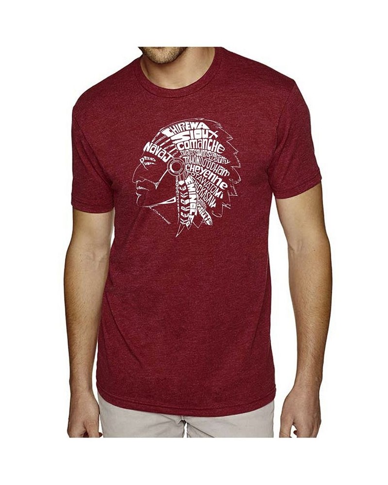 Men's Premium Word Art T-Shirt Red $23.39 T-Shirts