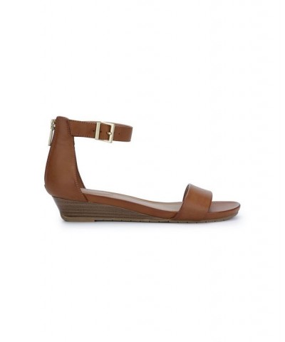 Women's Great Viber Wedges Brown $35.55 Shoes