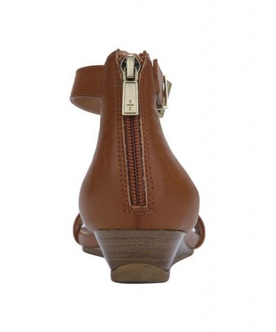 Women's Great Viber Wedges Brown $35.55 Shoes