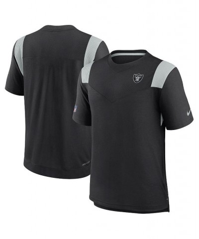 Men's Black Las Vegas Raiders 2022 Sideline Tonal Logo Performance Player T-shirt $23.10 T-Shirts