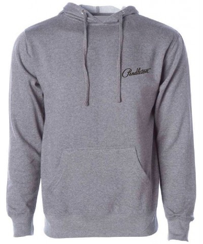 Men's PWM Pullover Hoodie Gray $21.48 Sweatshirt