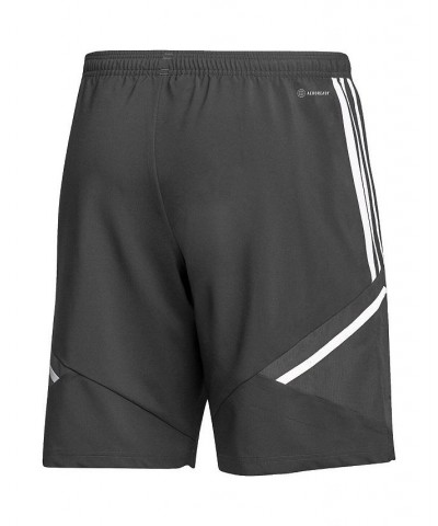 Men's Black Lafc Downtime Aeroready Shorts $27.49 Shorts