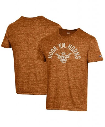 Men's Texas Orange Texas Longhorns Vault Hook 'Em Tri-Blend T-shirt $21.56 T-Shirts