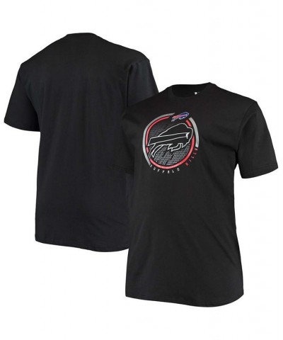 Men's Big and Tall Black Buffalo Bills Color Pop T-shirt $19.43 T-Shirts