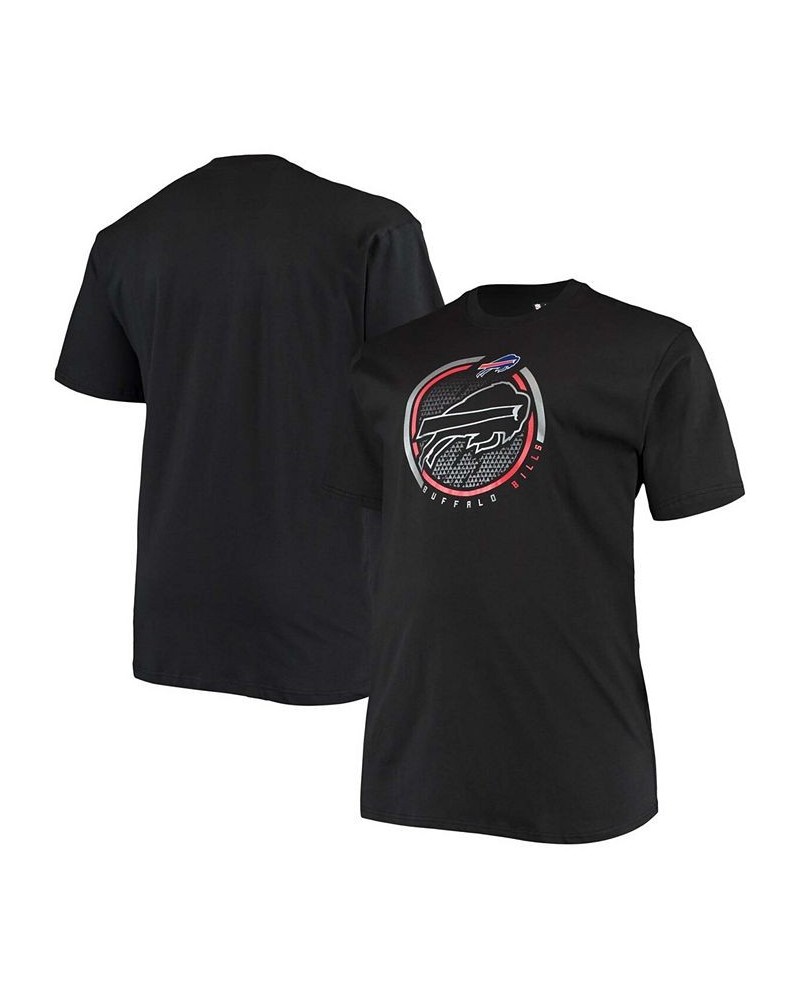 Men's Big and Tall Black Buffalo Bills Color Pop T-shirt $19.43 T-Shirts