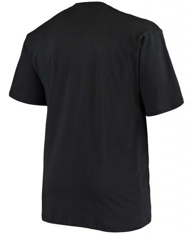 Men's Big and Tall Black Buffalo Bills Color Pop T-shirt $19.43 T-Shirts