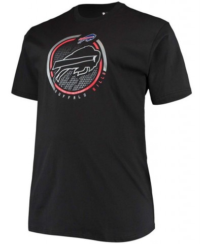 Men's Big and Tall Black Buffalo Bills Color Pop T-shirt $19.43 T-Shirts