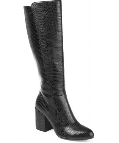 Women's Tavia Boots Black $63.00 Shoes